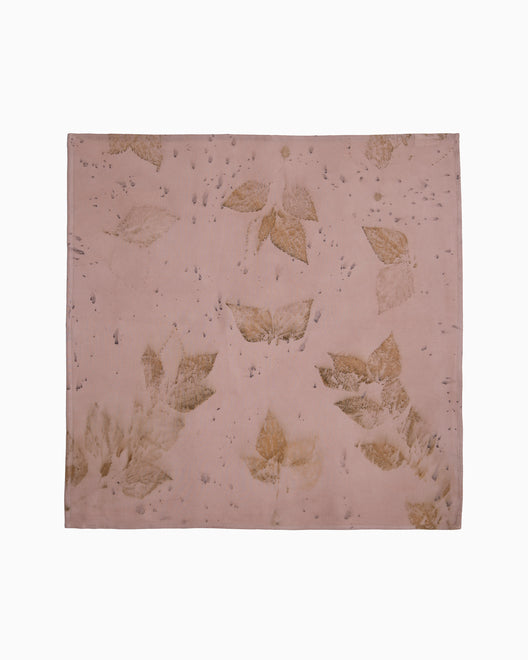 The Conscious Closet Berries Slate Bandana | Eco-Printed
