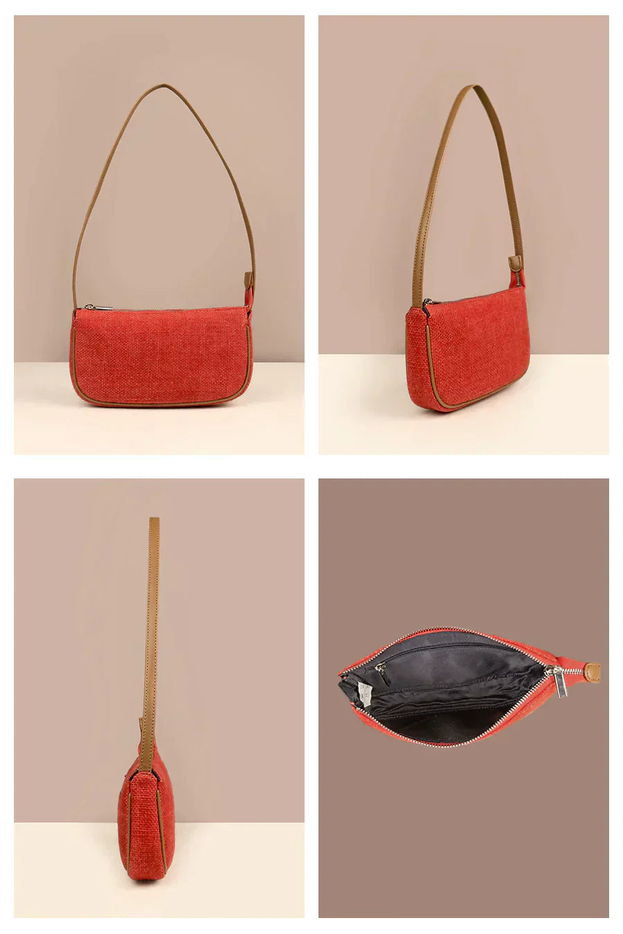 The House of Ganges - Daily Sling Soft Jute Shoulder Bag