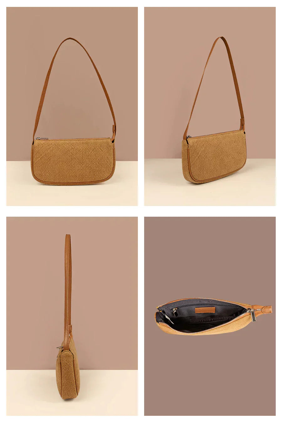The House of Ganges - Daily Sling Soft Jute Shoulder Bag