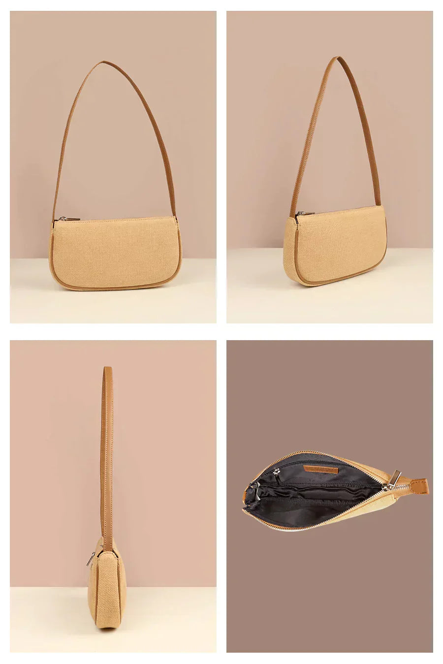 The House of Ganges - Daily Sling Soft Jute Shoulder Bag