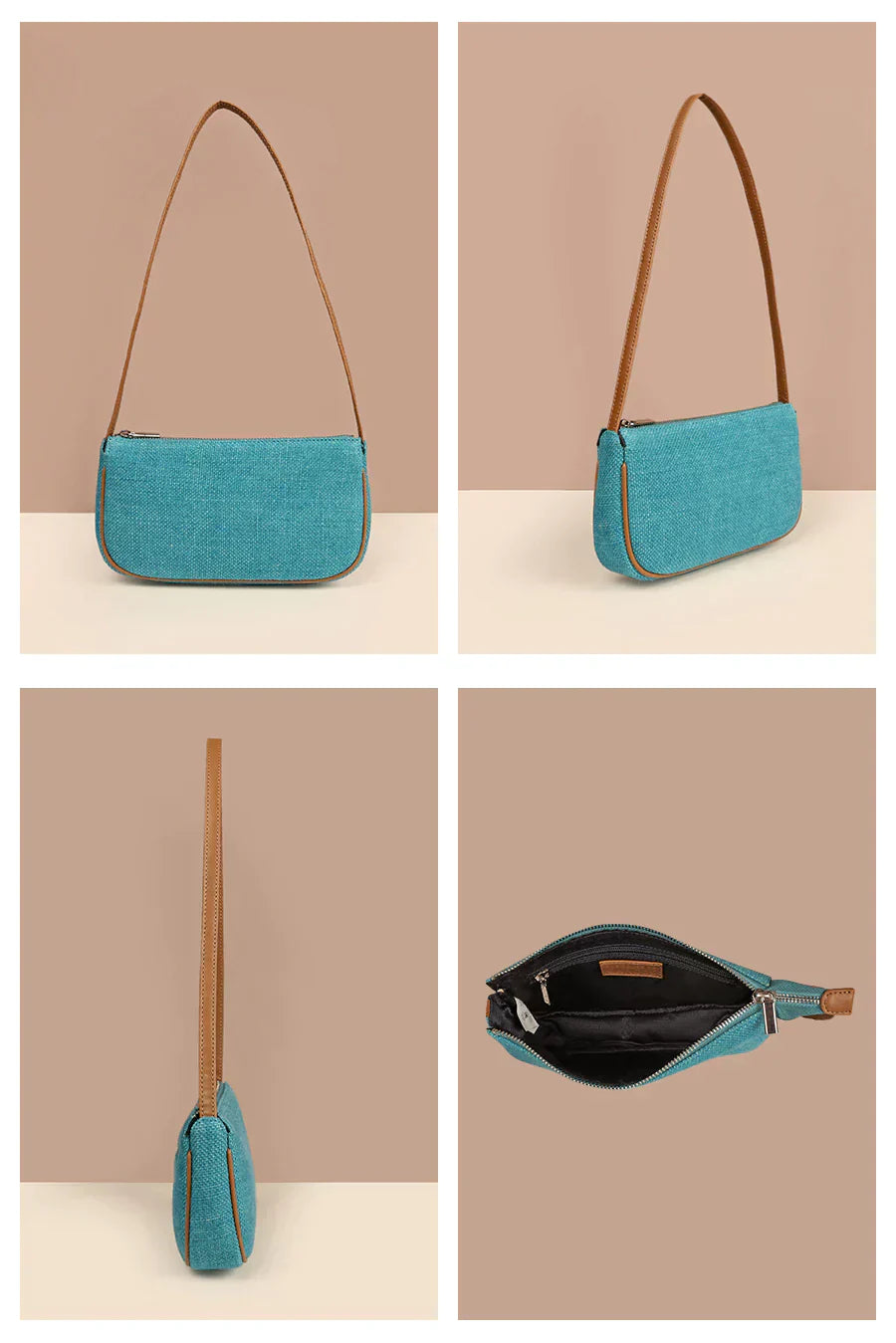 The House of Ganges - Daily Sling Soft Jute Shoulder Bag