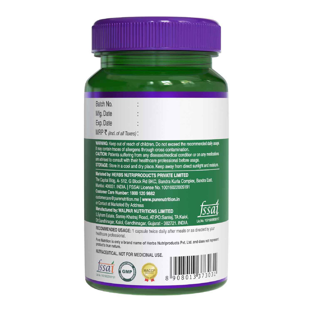 Pure Nutrition Progut 50 Billion CFU with 14 Strains of Probiotic Bacteria - 60 Capsules