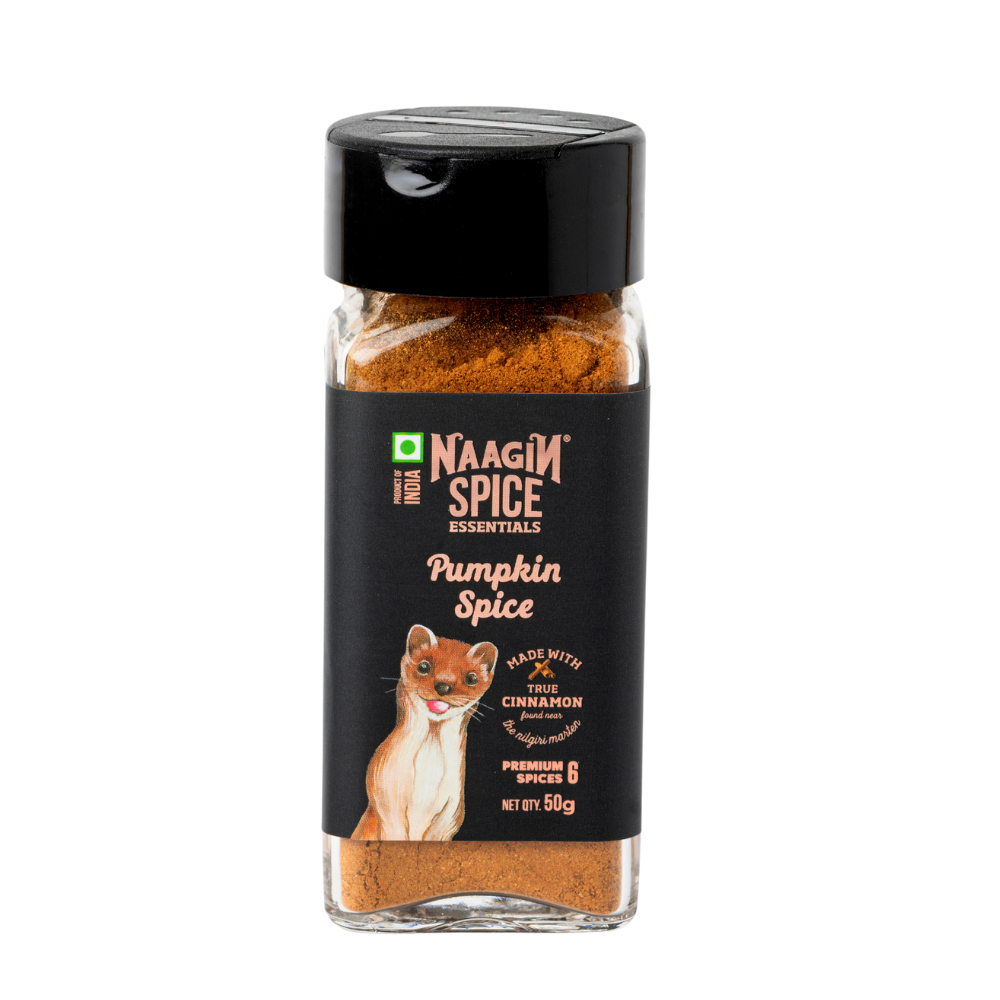 Naagin Sauce Indian Spice Essentials - Pumpkin Spice Mix (50gm)