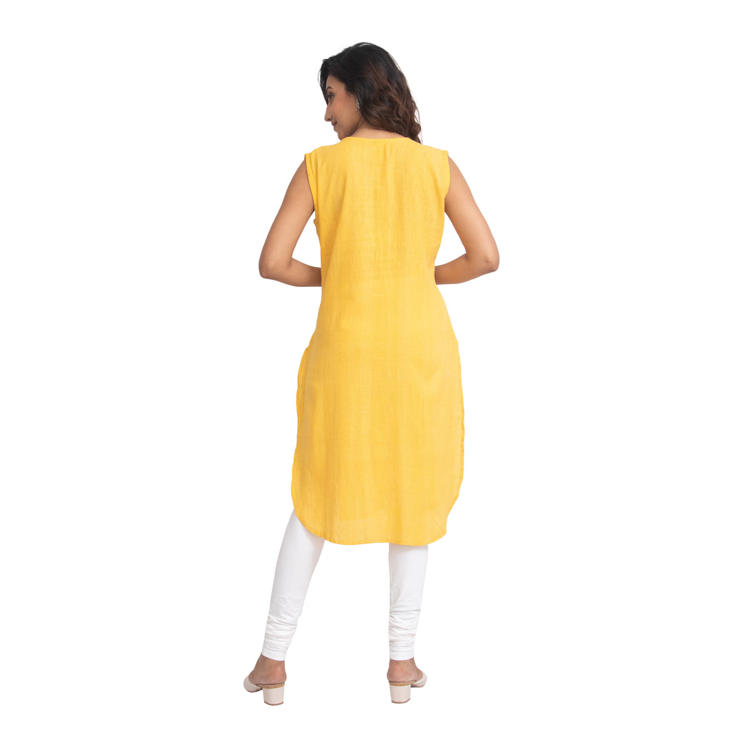 Agati Design Rati Yellow Kurti