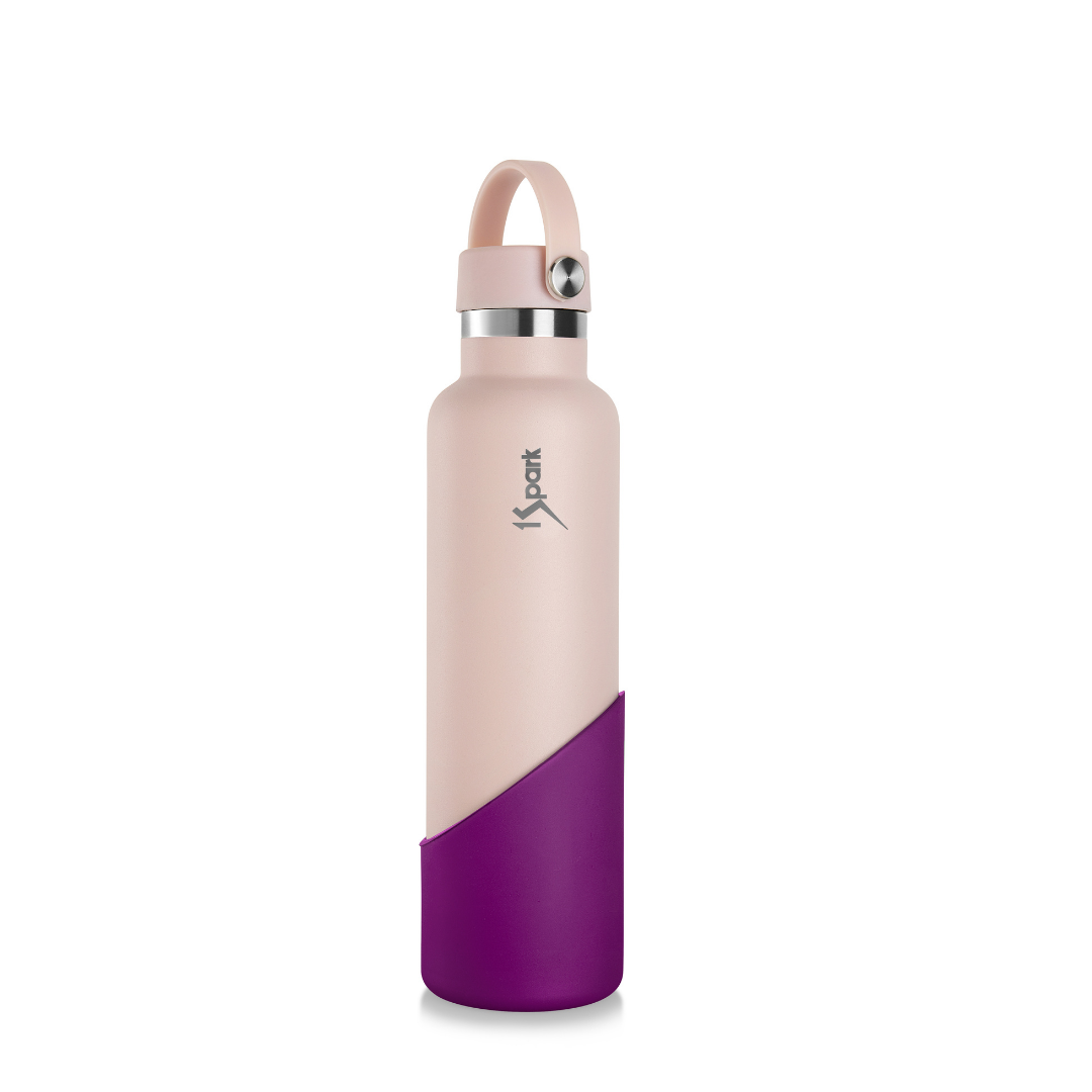 Triple Insulated Bottle - Rose + Royal Purple
