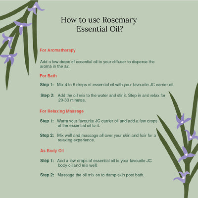 Organic Rosemary Essential Oil 10ml