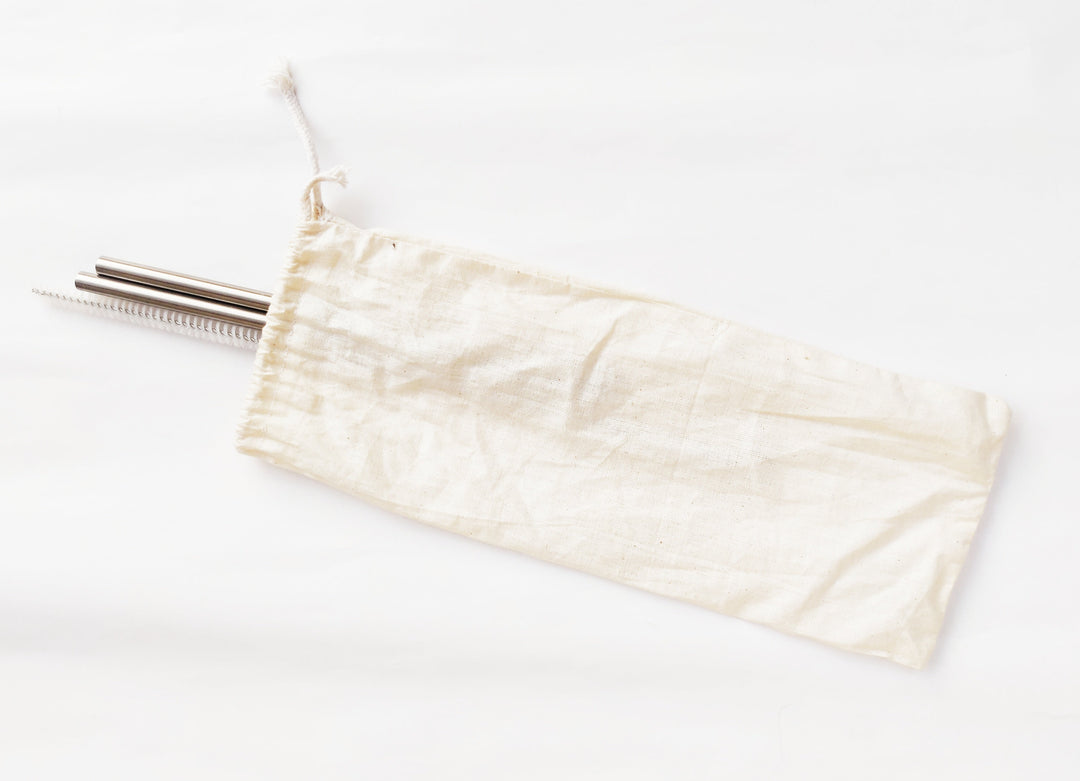 Scrapshala Stainless steel straws | Straight | Pack of 2 | Straw cleaner brush | Reusable