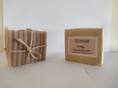 Sandalwood And Musk Bar - 100 g