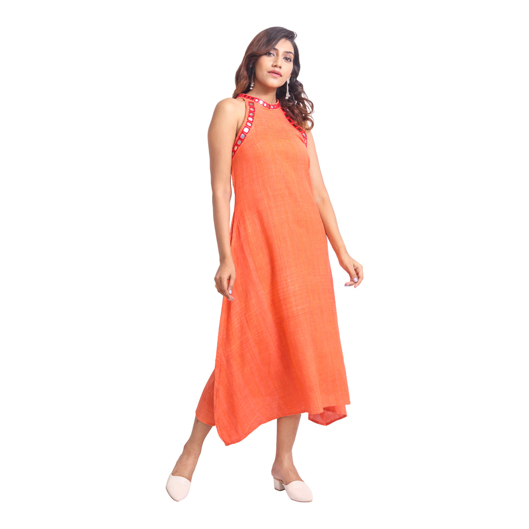 Agati Design Sachi Orange Kurti
