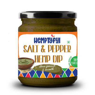 Hemptyful Salt & Pepper Hemp Dip 180gm