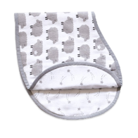 Organic Muslin Burp Cloth & Bib