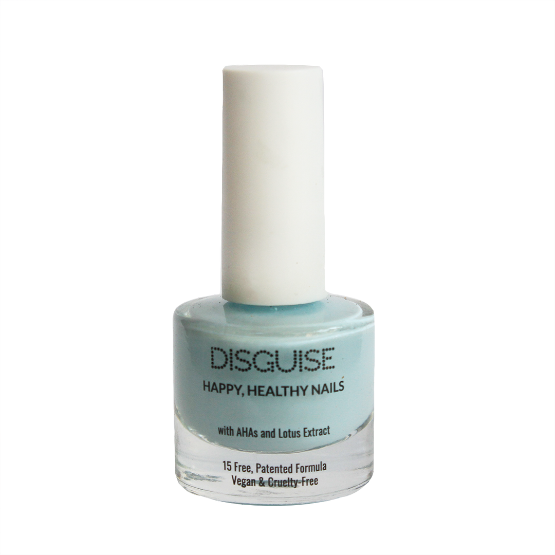 Disguise Cosmetics Simply Sky 119 + Mint 118 - Nail Colour, 21 TOXIN FREE | WITH AHA & LOTUS EXTRACT | INTENSE COLOR | 9 ml
