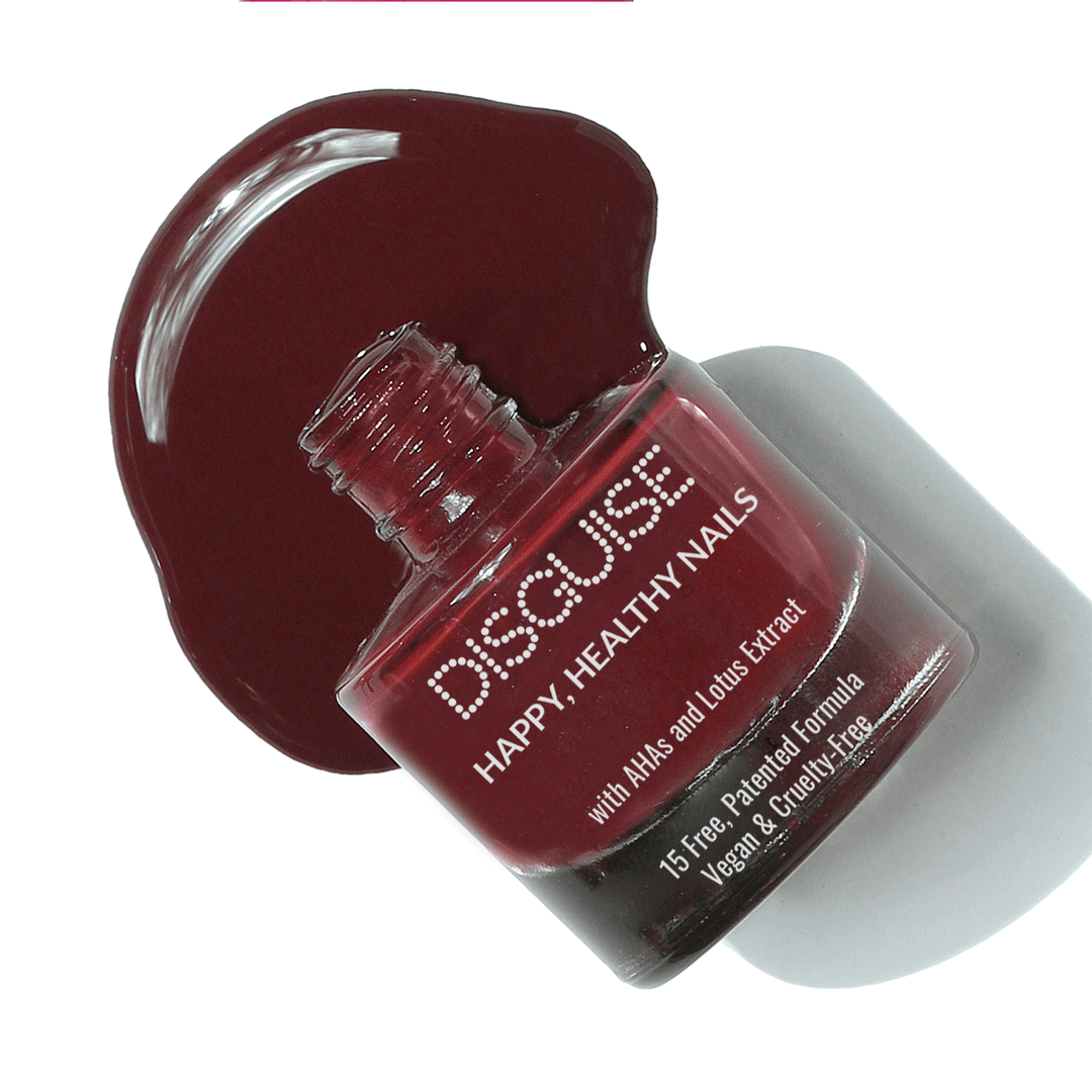 Disguise Cosmetics Mulberry 101, 21 TOXIN FREE | WITH AHA & LOTUS EXTRACT | INTENSE COLOR | 9 ml