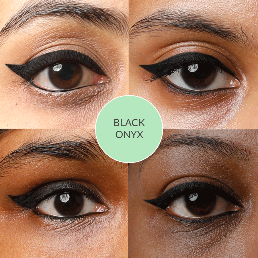 All Day Gel Kajal Black and Nude Combo: Smudge proof| Intense Color |  ophthalmology Tested | 0.35 gm
