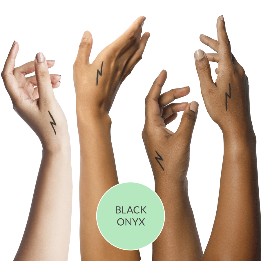 Disguise Cosmetics All Day Gel Kajal Black Onyx: SMUDGEPROOF | INTENSE COLOR | OPTHALMOLOGICALLY TESTED | 0.35 gm