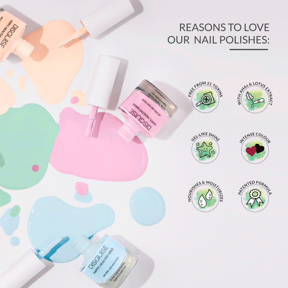 Disguise Cosmetics Piña Colada 117, 21 TOXIN FREE | WITH AHA & LOTUS EXTRACT | INTENSE COLOR