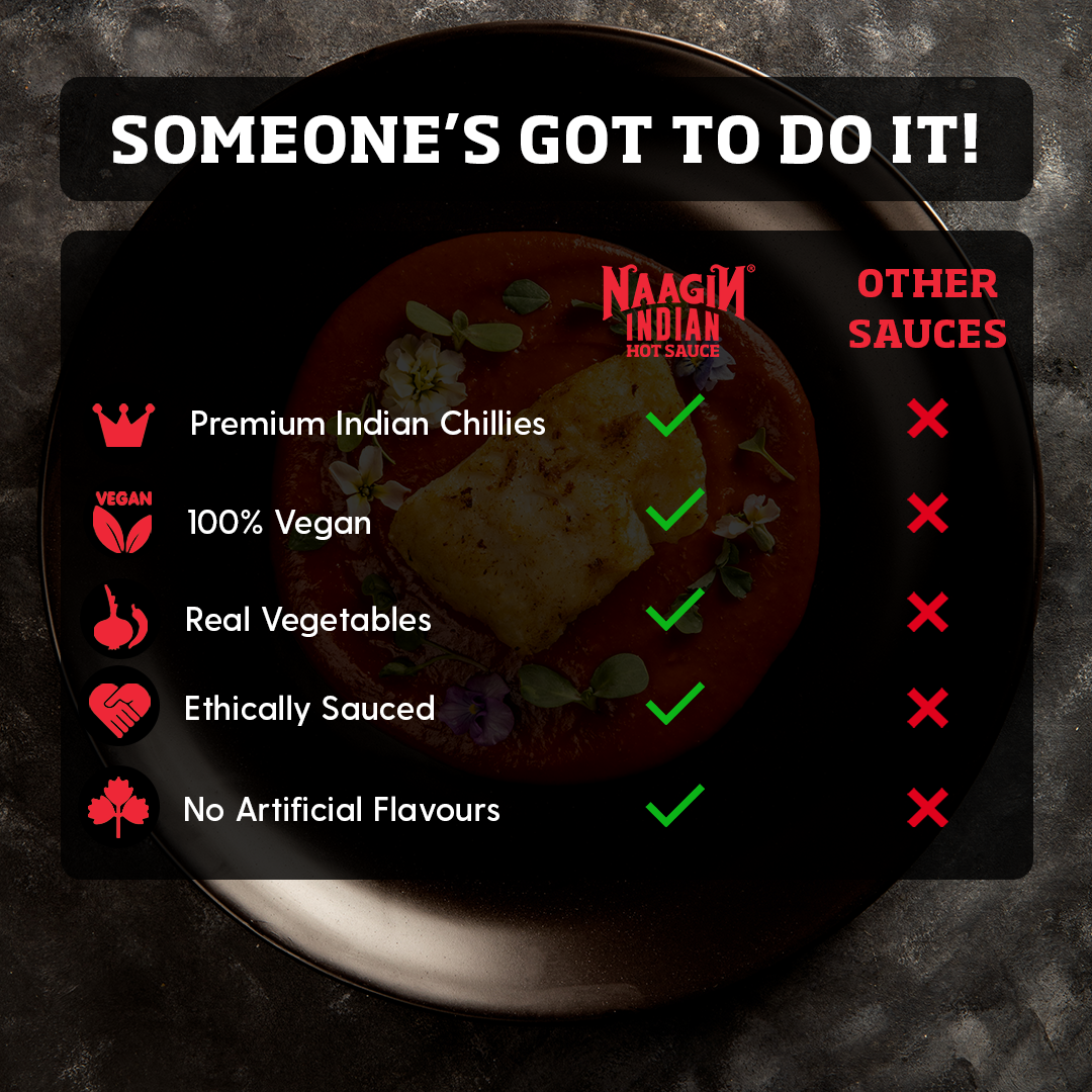 Naagin Sauce - Indian Hot chilli spicy Sauce Smoky Bhoot (230g)