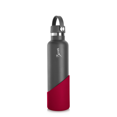 Triple Insulated Bottle - Space Grey + Maroon