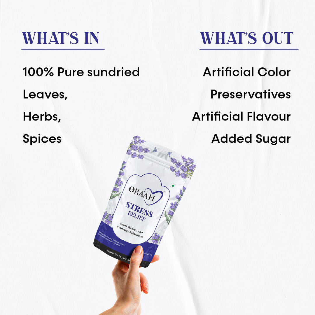 Oraah Stress Relief Tea, 50gms