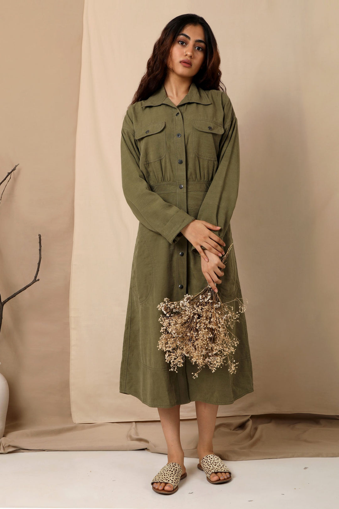 The Terra Tribe Osaka Midi Dress