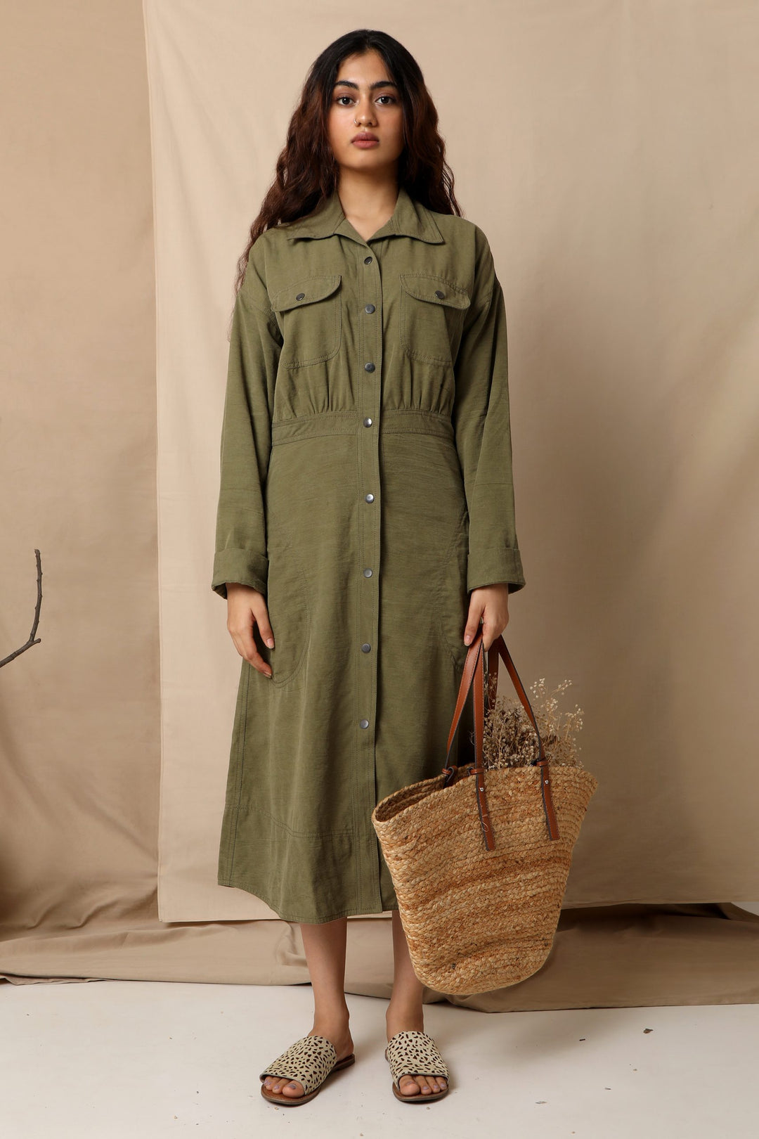The Terra Tribe Osaka Midi Dress