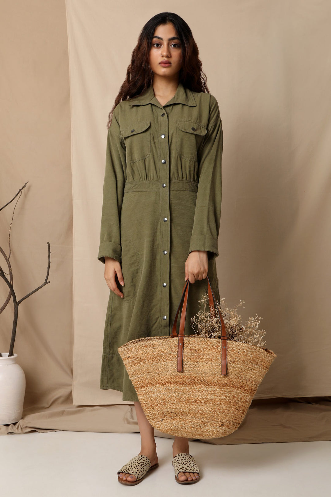 The Terra Tribe Osaka Midi Dress