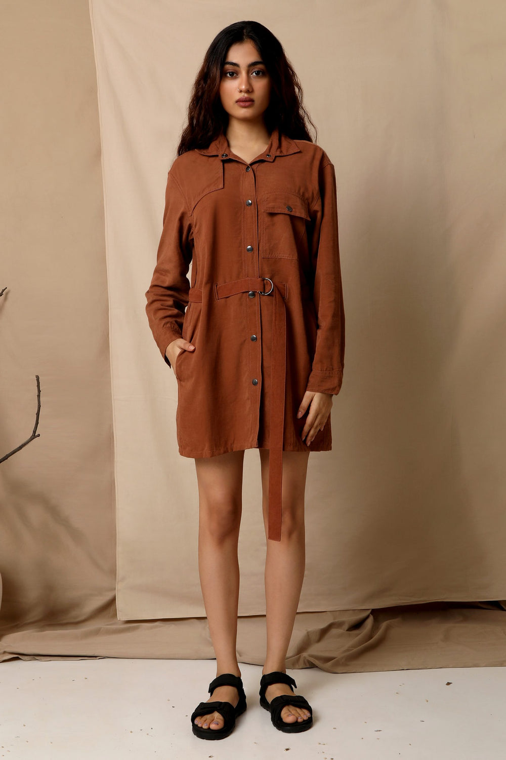 The Terra Tribe New Yorker Shirt Dress