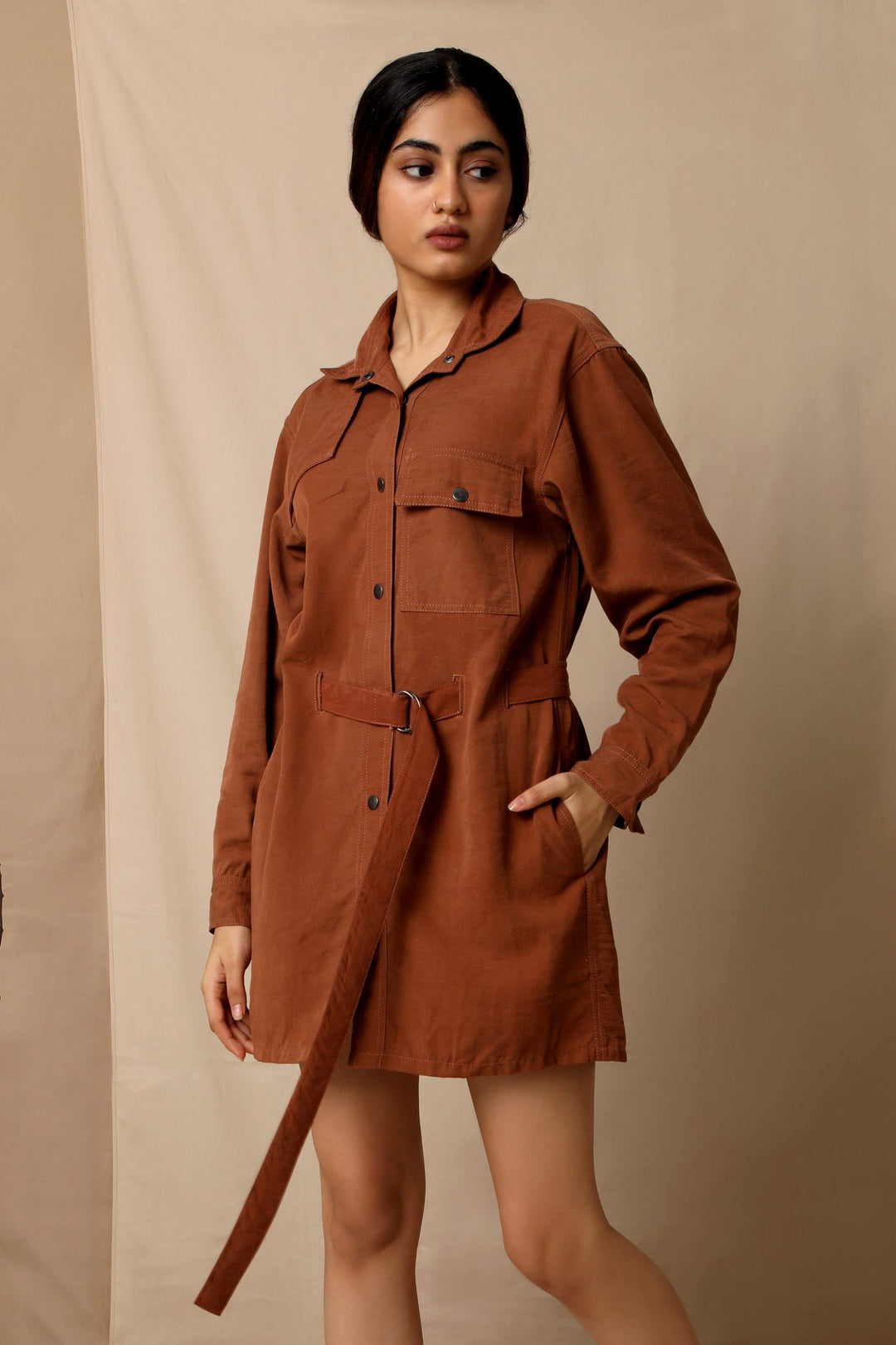 The Terra Tribe New Yorker Shirt Dress