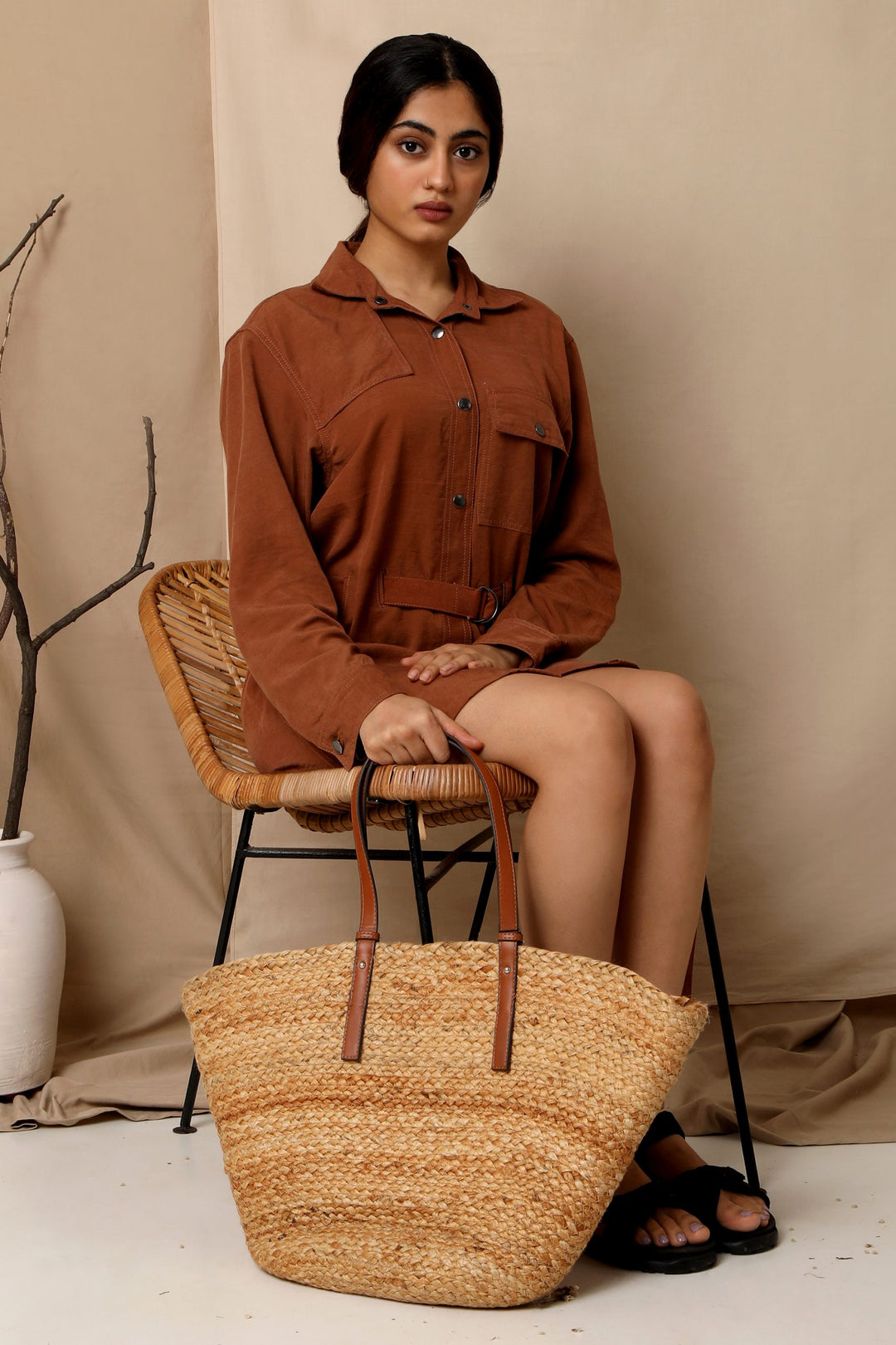 The Terra Tribe New Yorker Shirt Dress