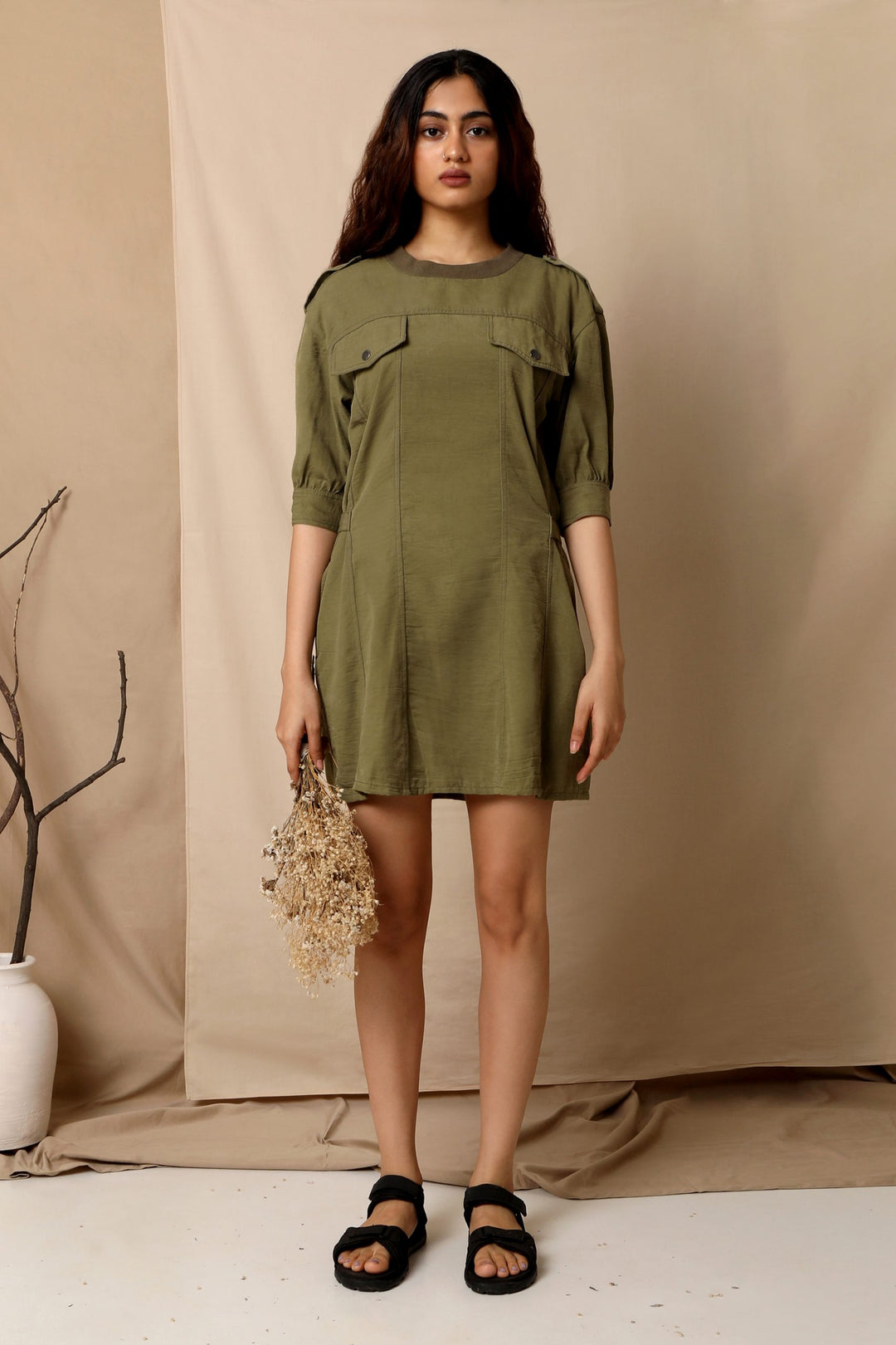 The Terra Tribe Himalayan Shirt Dress