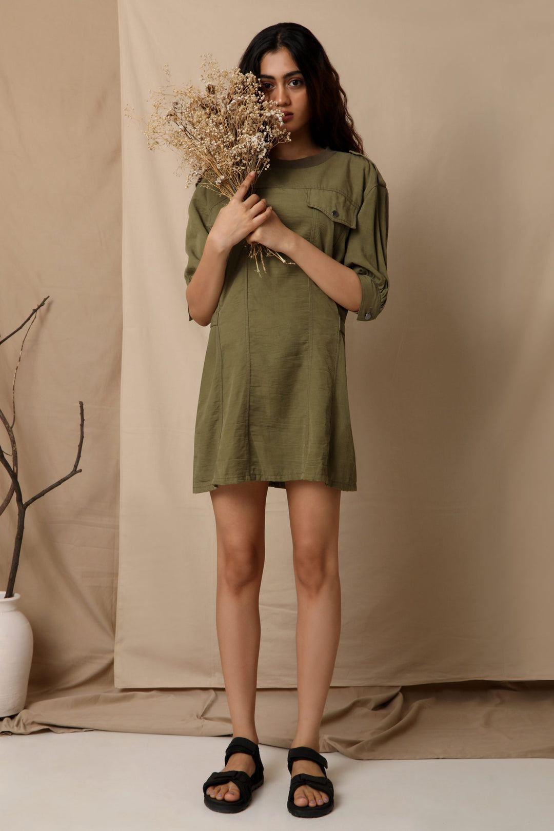 The Terra Tribe Himalayan Shirt Dress