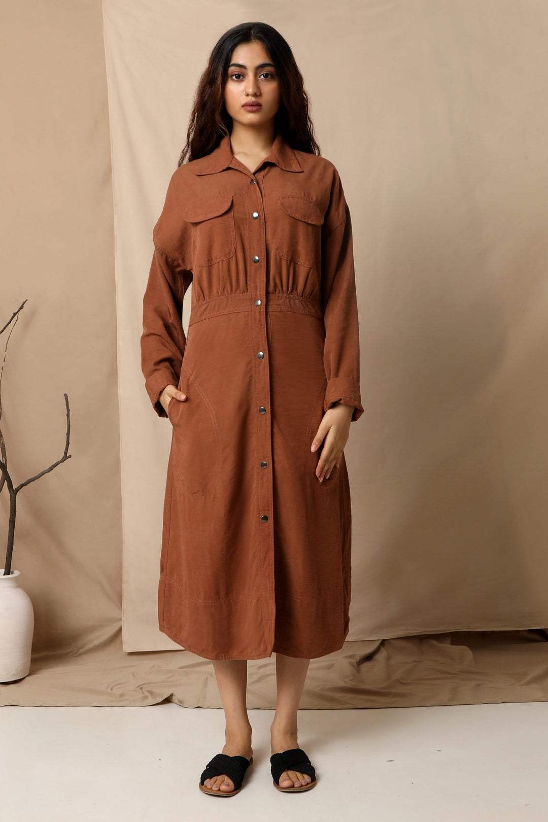 The Terra Tribe Osaka Midi Dress