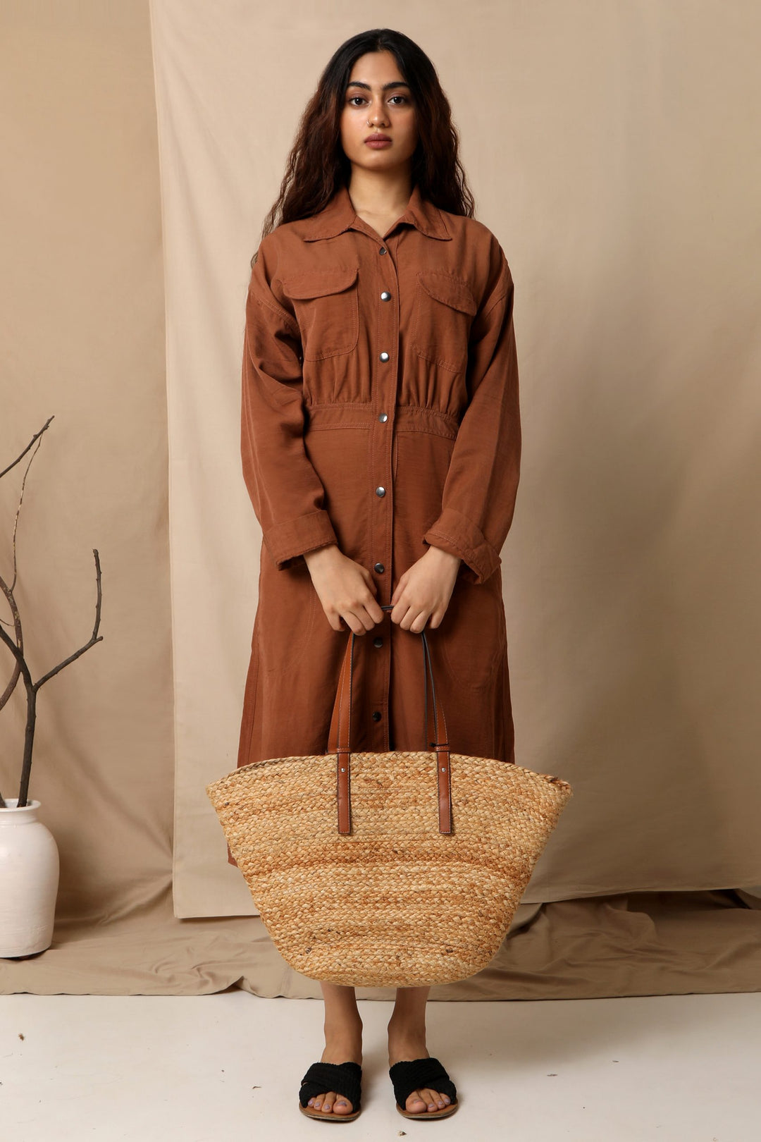 The Terra Tribe Osaka Midi Dress