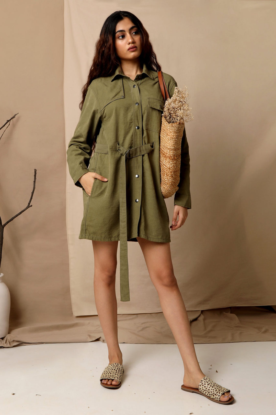 The Terra Tribe New Yorker Shirt Dress