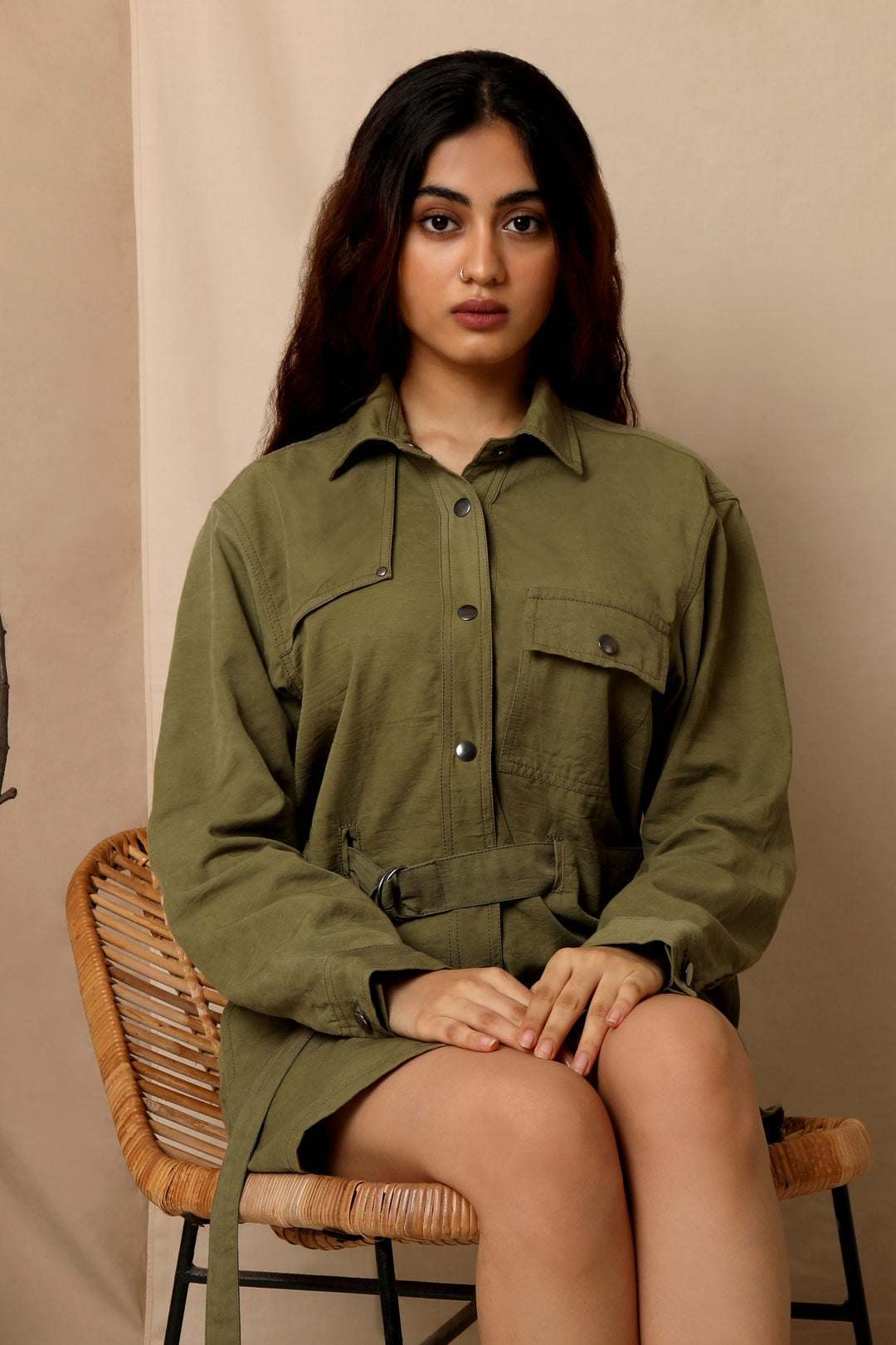 The Terra Tribe New Yorker Shirt Dress