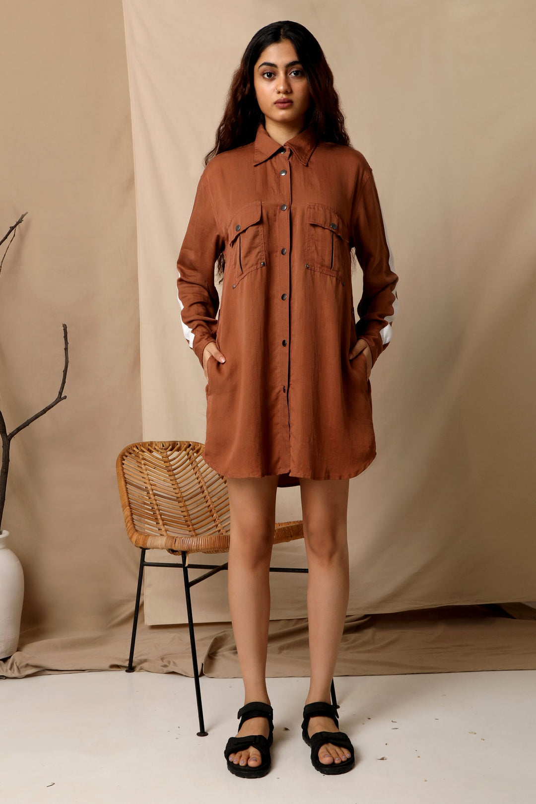 The Terra Tribe Joshua Shirt Dress