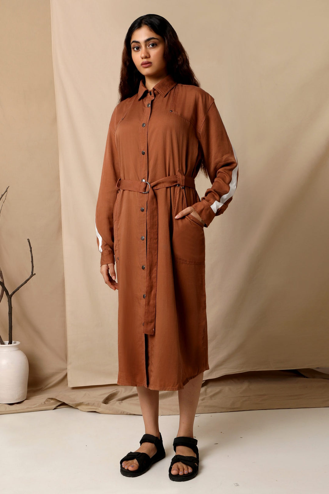 The Terra Tribe Marseille Shirt Dress