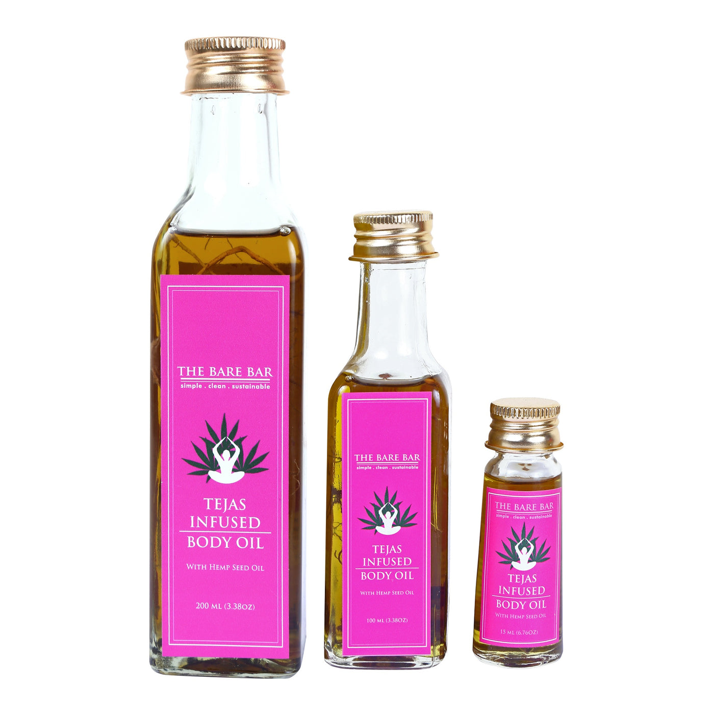 Tejas-Infused Body Oil
