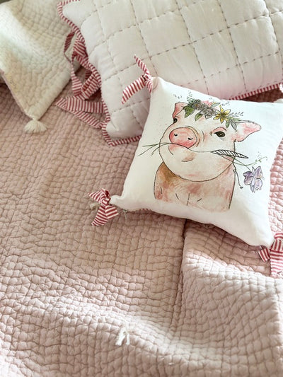 Toddler Blanket Set - Little Piggy (Set of 3)