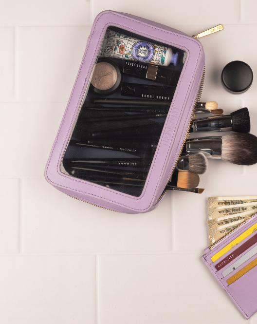 Minimalist Cactus makeup Brush holder