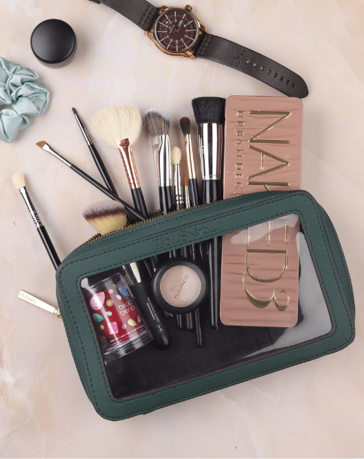 Minimalist Cactus makeup Brush holder