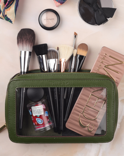 Minimalist Cactus makeup Brush holder