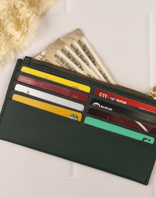 Minimalist Cactus Flat Wallet