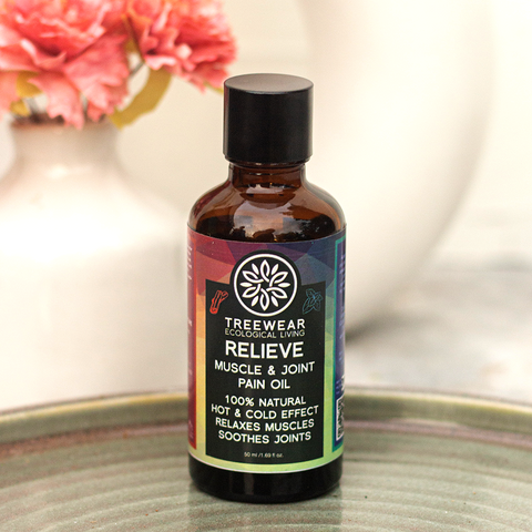Relieve Massage Oil - for Muscle and Joint Pain