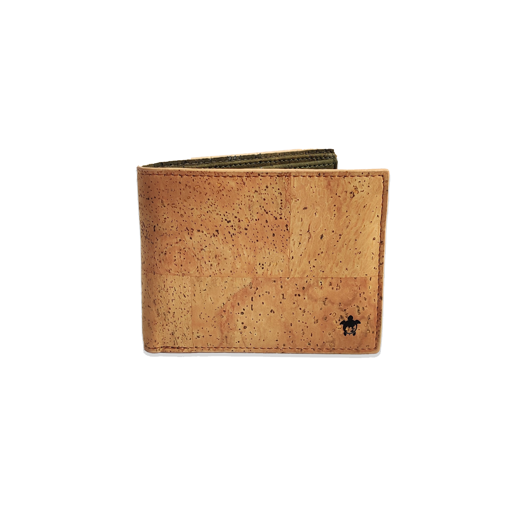 Clan Earth Kakapo Bifold Cork Wallet