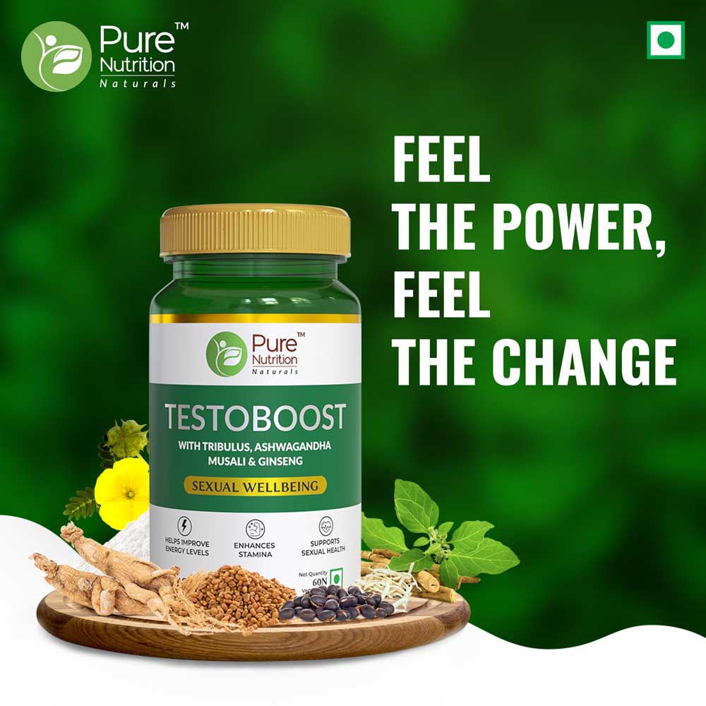 Pure Nutrition Testoboost - 60 Veg Tablets