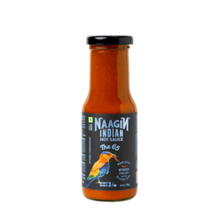 Naagin Sauce Indian Hot Sauce- The 65 (230g) | Mildly Spicy | Made with Fresh Vegetables and Premium Byadgi Chillies