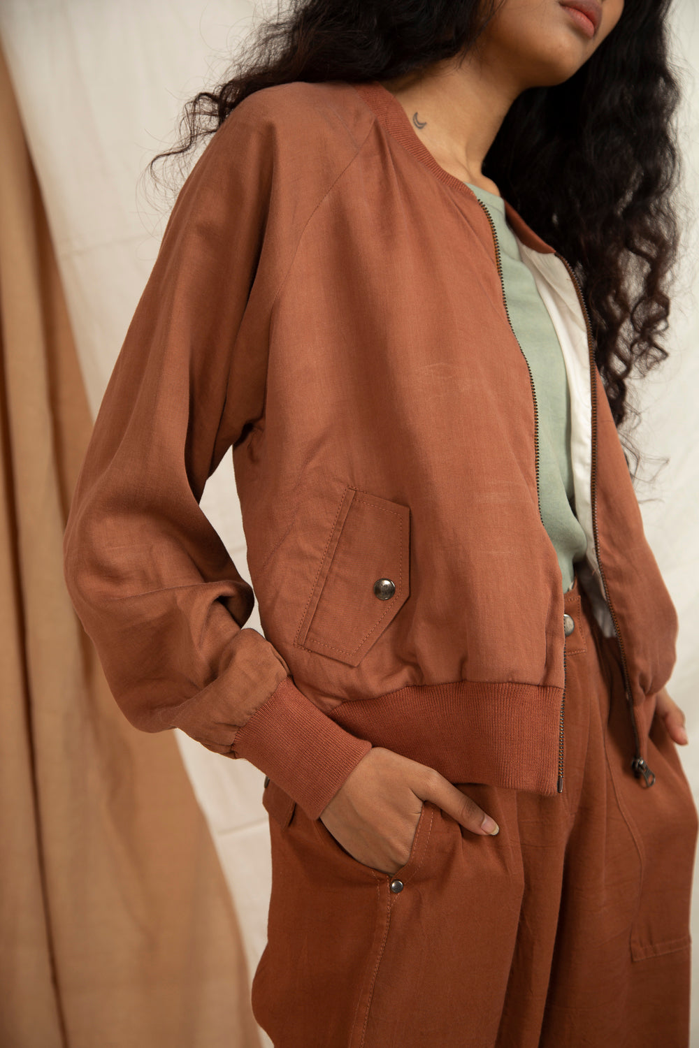 The Terra Tribe Joma Bomber Jacket | Women&