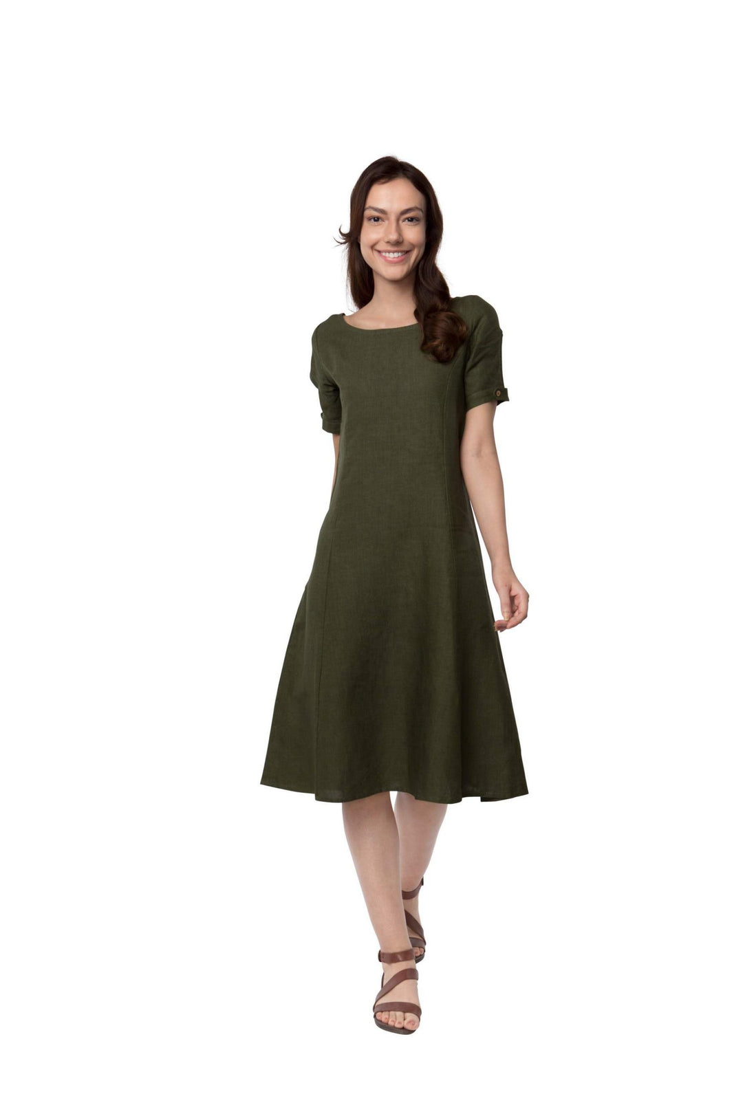 B Label Twilight Calf Length Dress