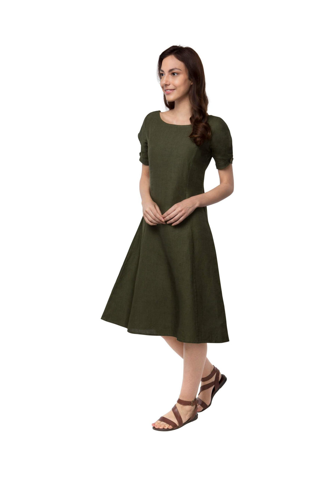 B Label Twilight Calf Length Dress